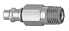 M N2O Puritan Quick Connect  to 1/4" M Medical Gas Fitting, Medical Gas Adapter, puritan quick connect, puritan Bennett quick connect, N2O, Nitrous Oxide, Nitrous Oxide quick connect, Nitrous Oxide quick-connect, puritan male to 1/4 male